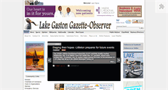 Desktop Screenshot of lakegastongazette-observer.com